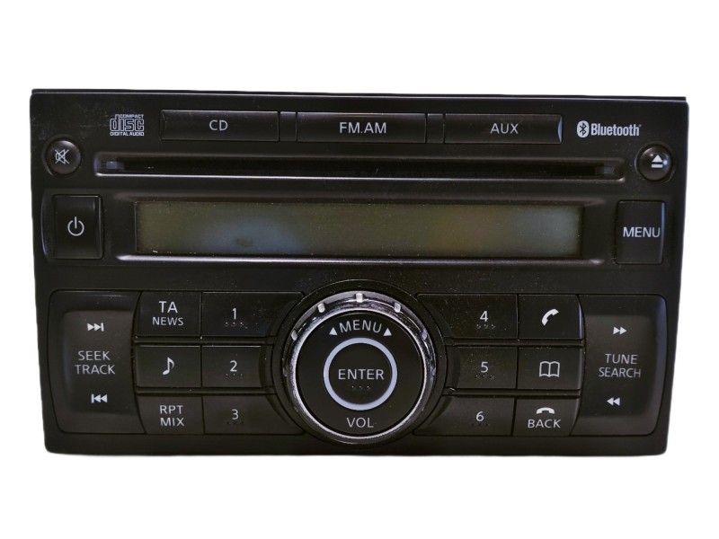 Recambio de sistema audio / radio cd para nissan qashqai+2 (jj10) acenta referencia OEM IAM 28185JD05A PN3001FA 