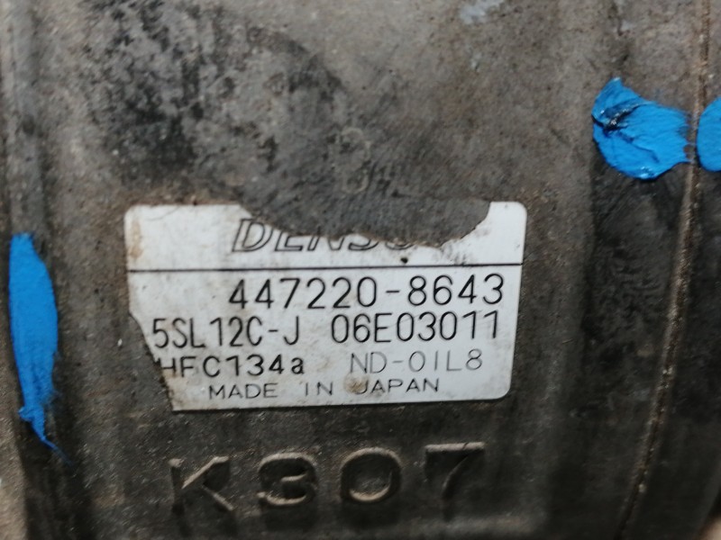 Recambio de compresor aire acondicionado para alfa romeo 147 (190) 1.9 jtd 120 selective referencia OEM IAM 4472208643 5SL12C / 