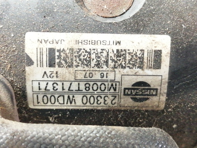 Recambio de motor arranque para nissan almera (n16/e) acenta referencia OEM IAM 23300WD001 M008T71371 