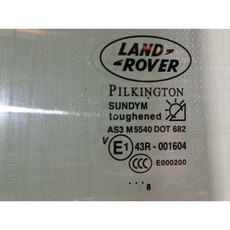 Recambio de luna trasera derecha para land rover range rover sport v8 td hse referencia OEM IAM CRISTALPUERTA 43R001604 