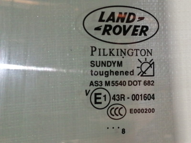 Recambio de luna trasera derecha para land rover range rover sport v8 td hse referencia OEM IAM CRISTALPUERTA 43R001604 
