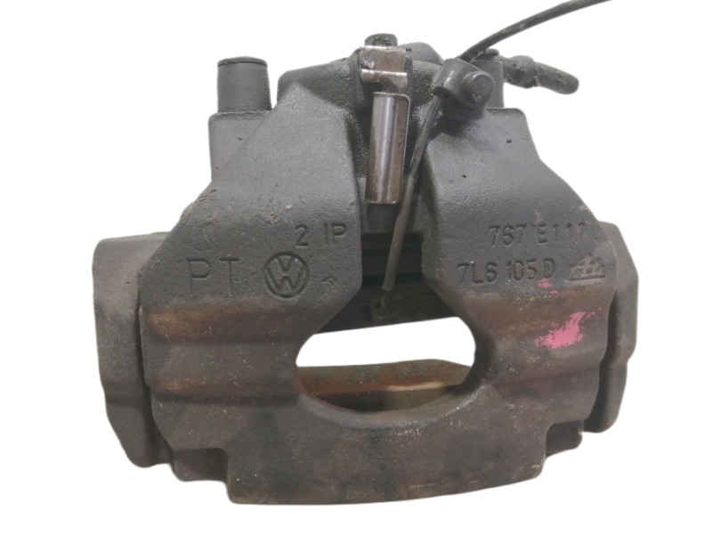 Recambio de pinza freno delantera izquierda para volkswagen touareg (7la) tdi r5 referencia OEM IAM 767E117 7L6105D 