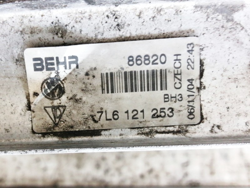 Recambio de radiador agua para volkswagen touareg (7la) tdi r5 referencia OEM IAM 7L6121253 97092 86820 