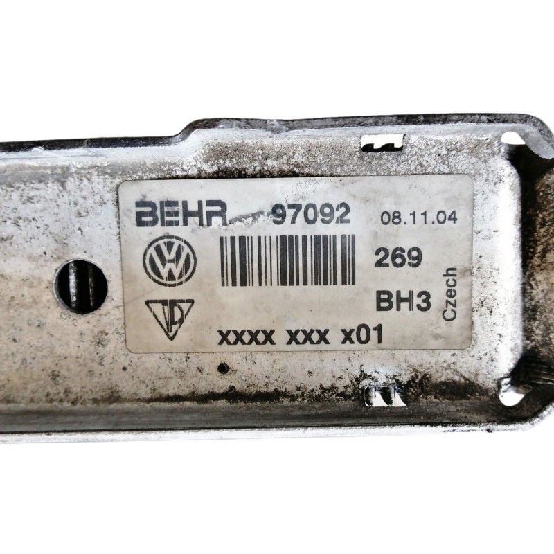 Recambio de radiador agua para volkswagen touareg (7la) tdi r5 referencia OEM IAM 7L6121253 97092 86820 