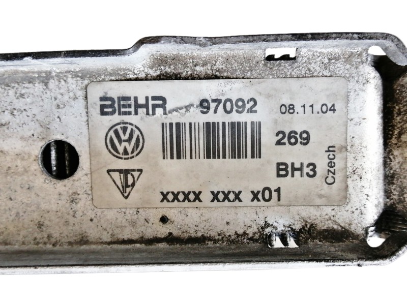 Recambio de radiador agua para volkswagen touareg (7la) tdi r5 referencia OEM IAM 7L6121253 97092 86820 