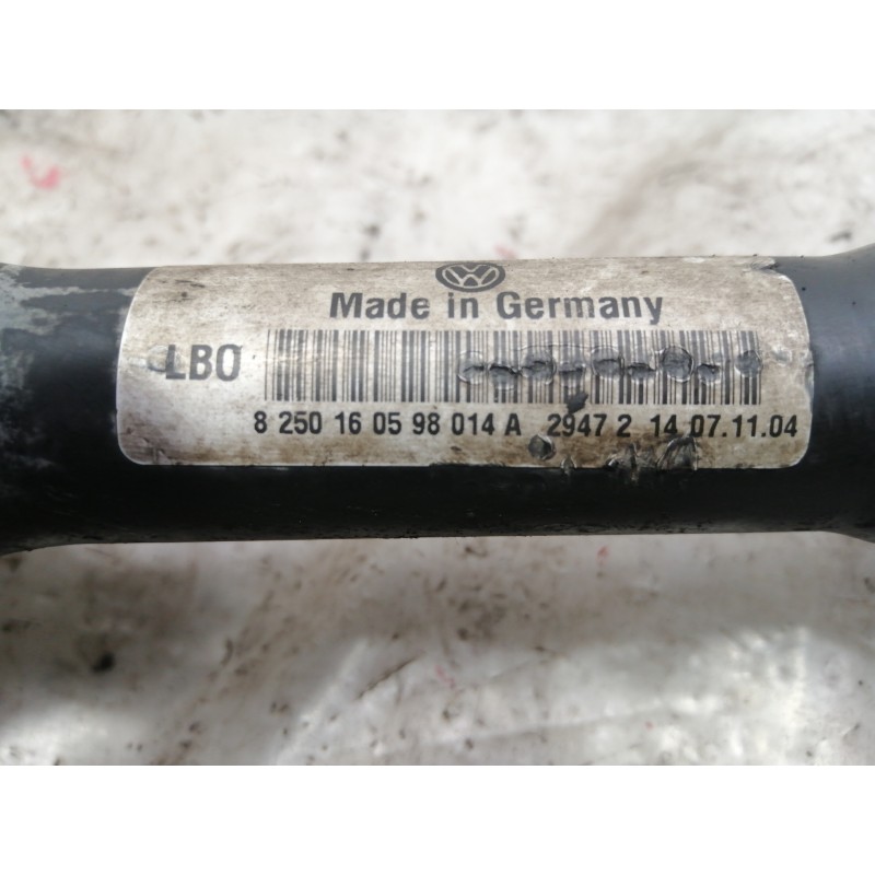 Recambio de transmision delantera derecha para volkswagen touareg (7la) tdi r5 referencia OEM IAM 8250160598014A 7L6407271D 