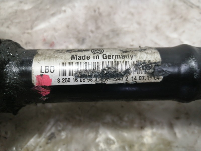 Recambio de transmision delantera izquierda para volkswagen touareg (7la) tdi r5 referencia OEM IAM 8250160598014A  