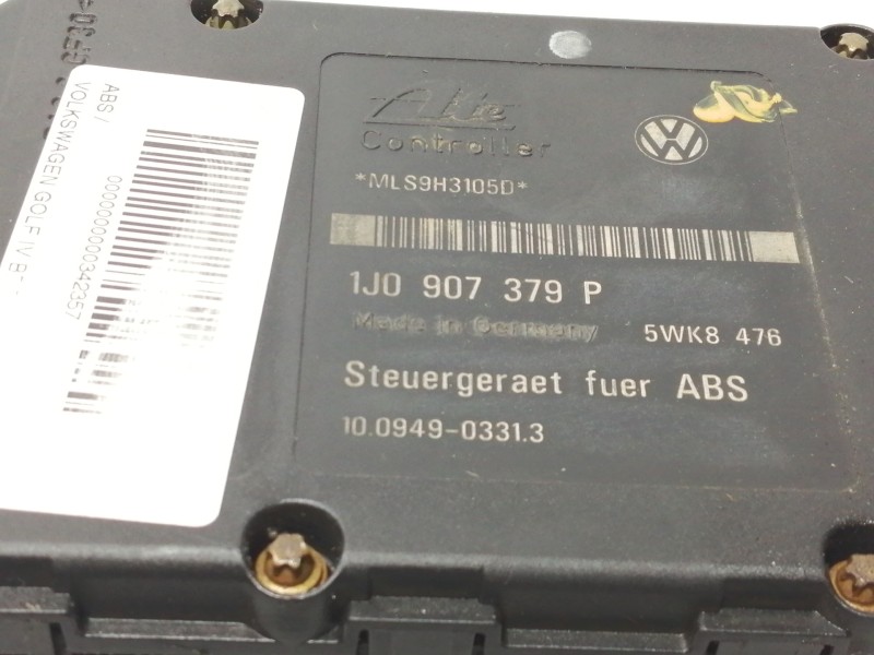 Recambio de abs para volkswagen golf iv berlina (1j1) 1.9 tdi referencia OEM IAM 1J0907379P  