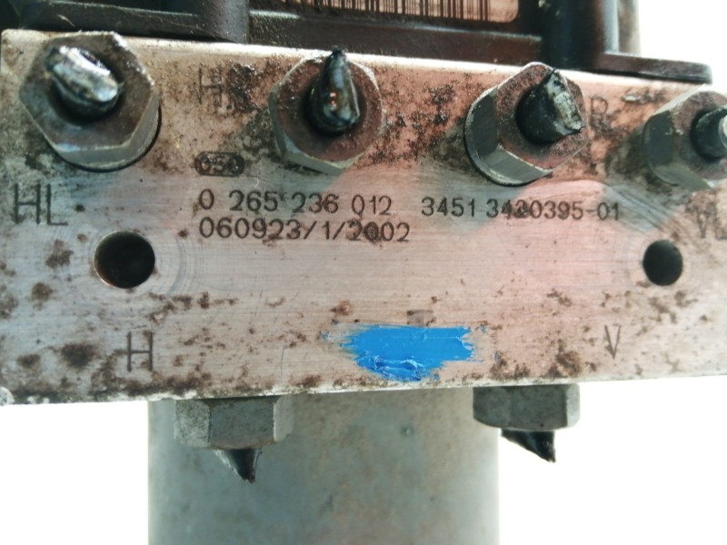 Recambio de abs para bmw x3 (e83) 2.0d referencia OEM IAM 0265236012 34513402039501 / 3451343978101 34523443982001