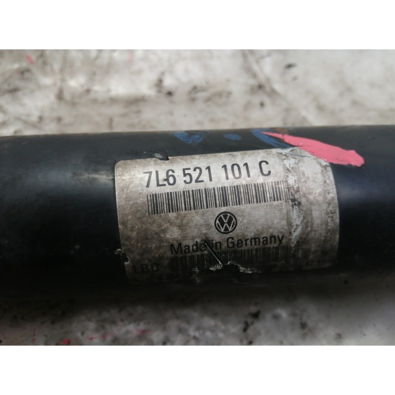 Recambio de transmision central delantera para volkswagen touareg (7la) tdi r5 referencia OEM IAM 7L6521101C  