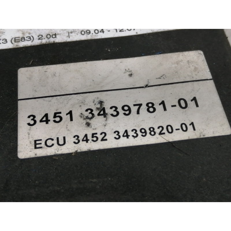 Recambio de abs para bmw x3 (e83) 2.0d referencia OEM IAM 0265236012 34513402039501 / 3451343978101 34523443982001