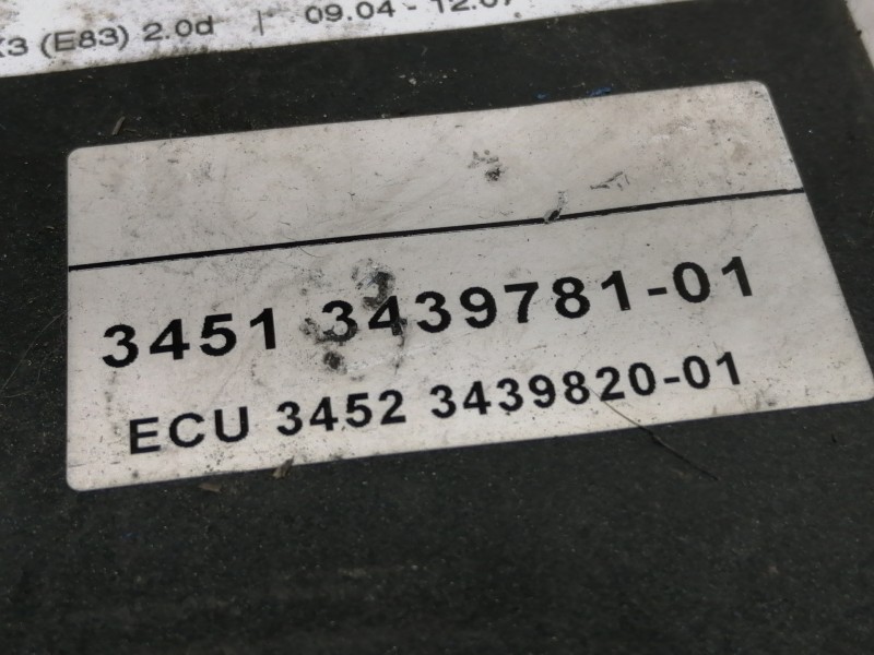 Recambio de abs para bmw x3 (e83) 2.0d referencia OEM IAM 0265236012 34513402039501 / 3451343978101 34523443982001