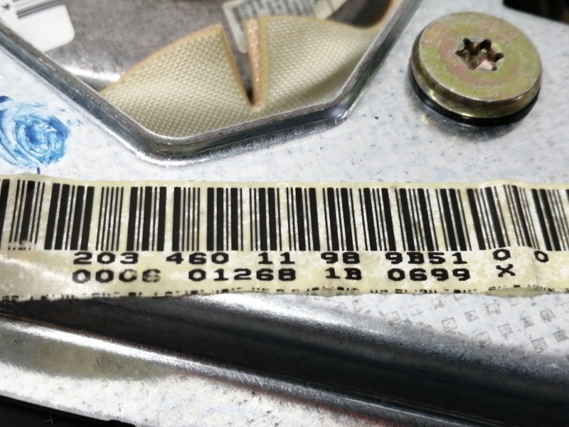 Recambio de airbag delantero izquierdo para mercedes-benz clase c (w203) berlina 200 cdi (203.004) referencia OEM IAM 20346011  