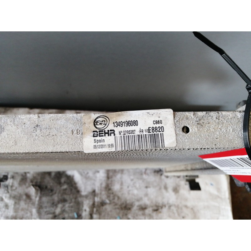 Recambio de radiador agua para fiat ducato combi 33 (09.2006 =>) 130 referencia OEM IAM   