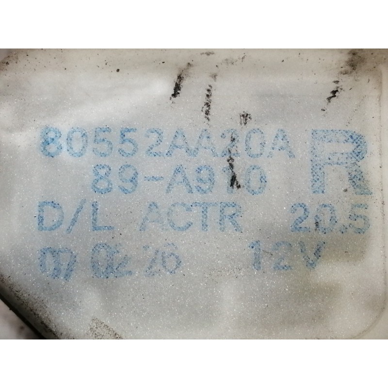 Recambio de cerradura puerta delantera derecha para nissan x-trail (t30) comfort referencia OEM IAM 80552AA20A 89A910 