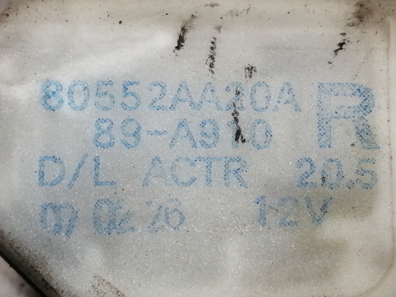 Recambio de cerradura puerta delantera derecha para nissan x-trail (t30) comfort referencia OEM IAM 80552AA20A 89A910 