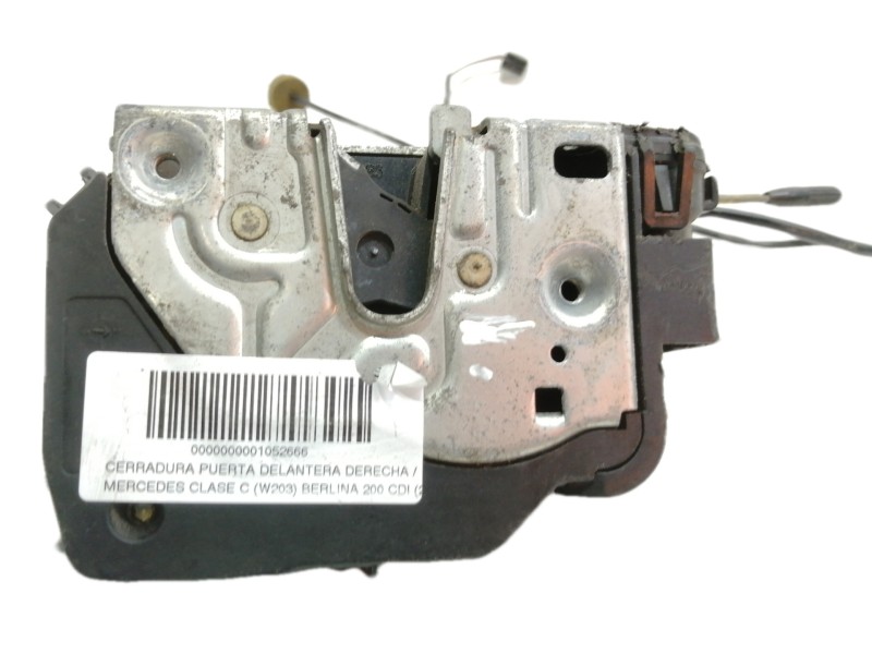 Recambio de cerradura puerta delantera derecha para mercedes-benz clase c (w203) berlina 200 cdi (203.004) referencia OEM IAM   