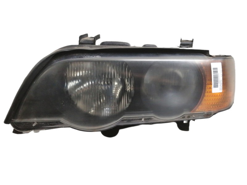 Recambio de faro izquierdo para bmw x5 (e53) 3.0d referencia OEM IAM 15183300LI 63126930205 PARA PULIR