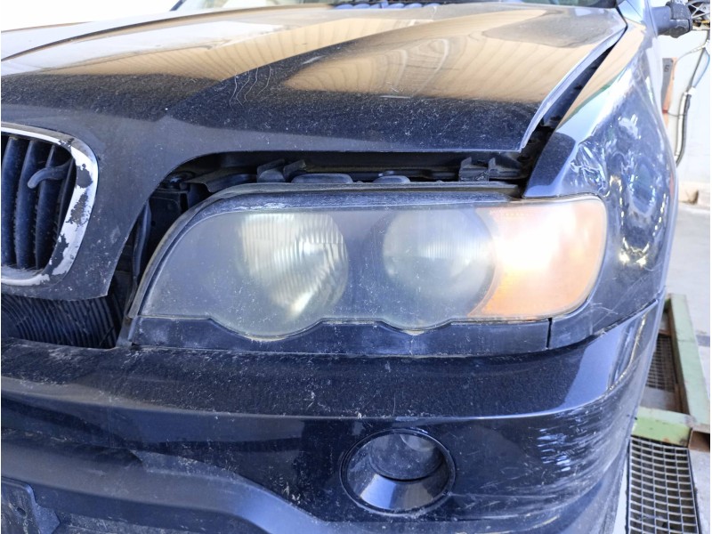 Recambio de faro izquierdo para bmw x5 (e53) 3.0d referencia OEM IAM 15183300LI 63126930205 PARA PULIR