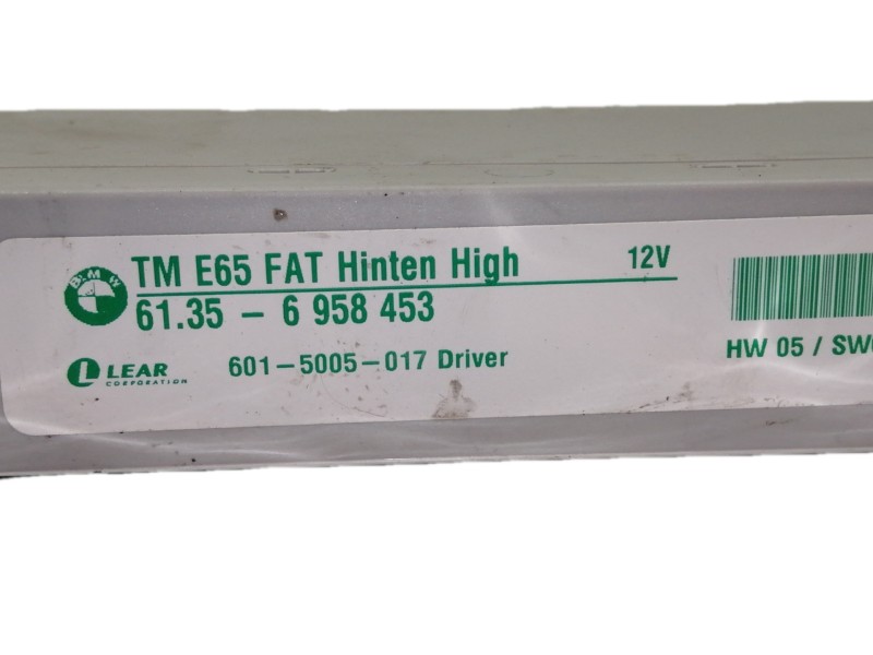 Recambio de centralita cierre para bmw serie 7 (e65/e66) 730d referencia OEM IAM 61356958453  