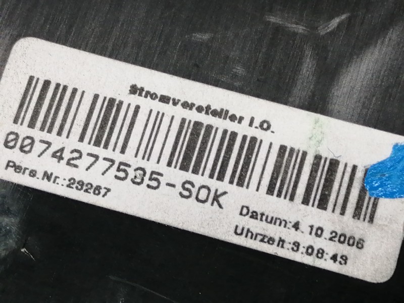 Recambio de caja reles / fusibles para bmw x3 (e83) 2.0d referencia OEM IAM 8364542 0074277535K / 0074277535 MR20060831
