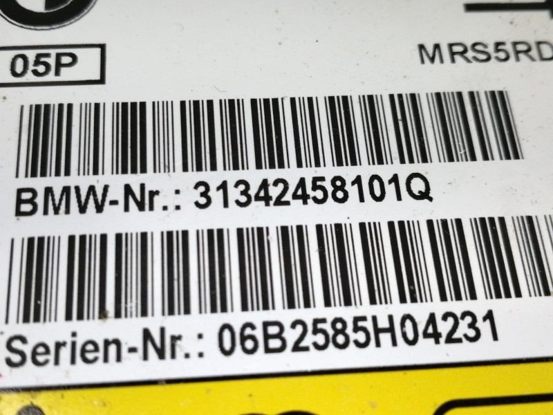 Recambio de centralita airbag para bmw x3 (e83) 2.0d referencia OEM IAM 0285001870 31342458101Q 