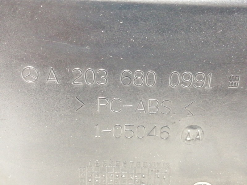 Recambio de guantera para mercedes-benz clase c (w203) berlina 200 cdi (203.004) referencia OEM IAM A2036800991  