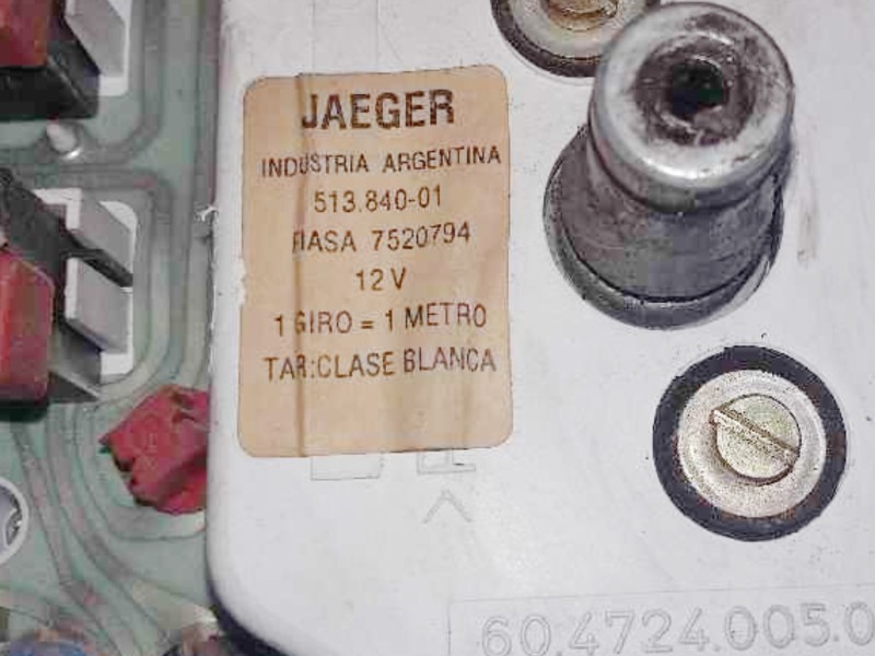 Recambio de cuadro instrumentos para fiat fiorino enero (255) panorama referencia OEM IAM 6047240050  