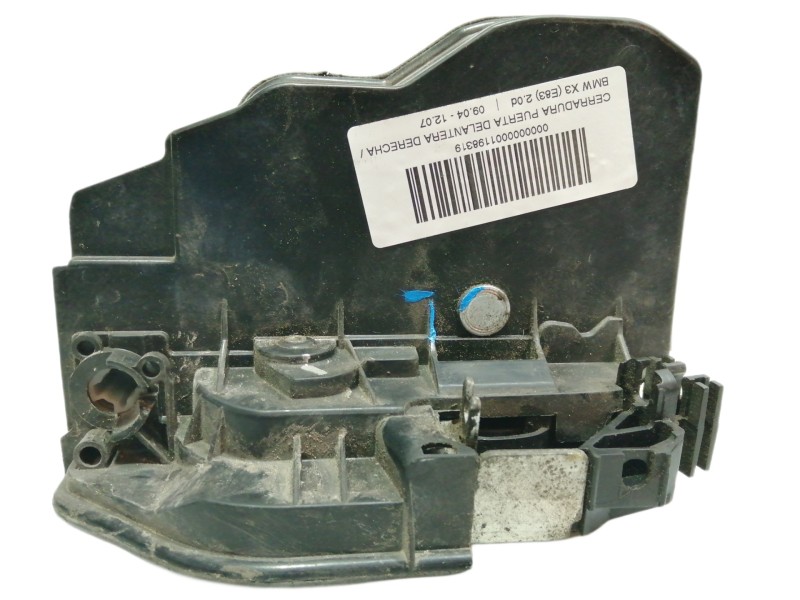 Recambio de cerradura puerta delantera derecha para bmw x3 (e83) 2.0d referencia OEM IAM 7167072  
