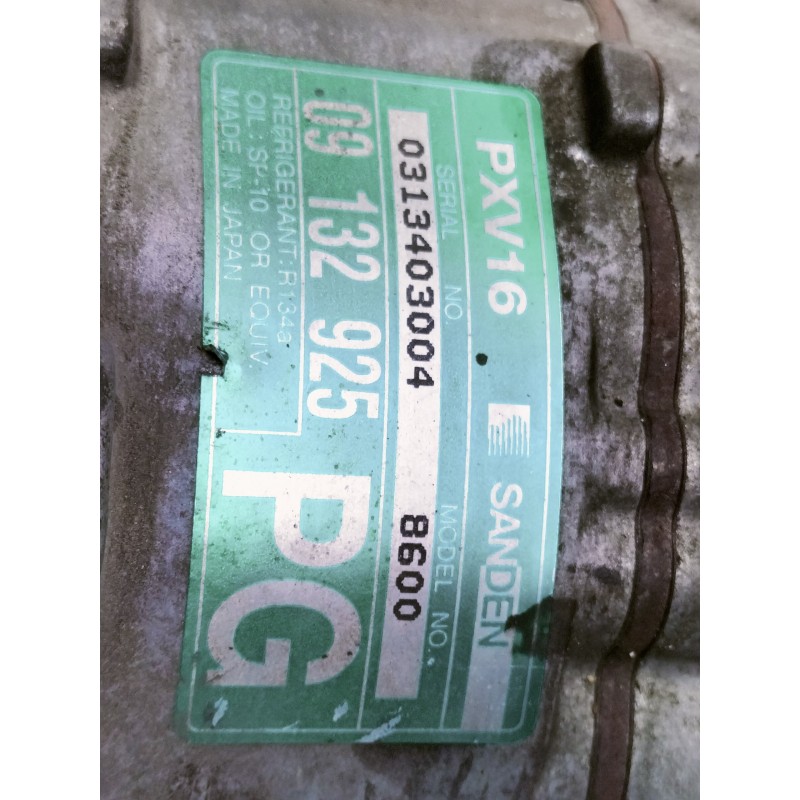 Recambio de compresor aire acondicionado para opel astra g berlina elegance referencia OEM IAM 09132925  