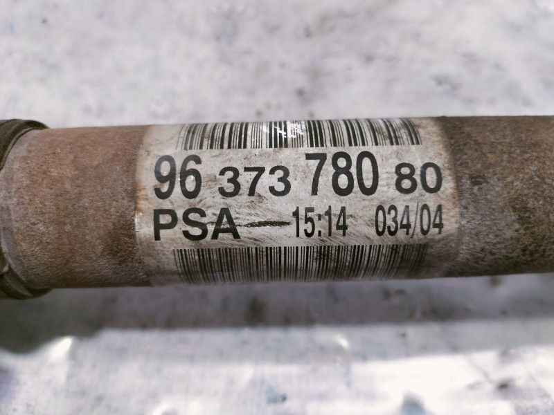 Recambio de transmision delantera izquierda para peugeot 307 (s1) xs referencia OEM IAM 9637378080 9620994080023 