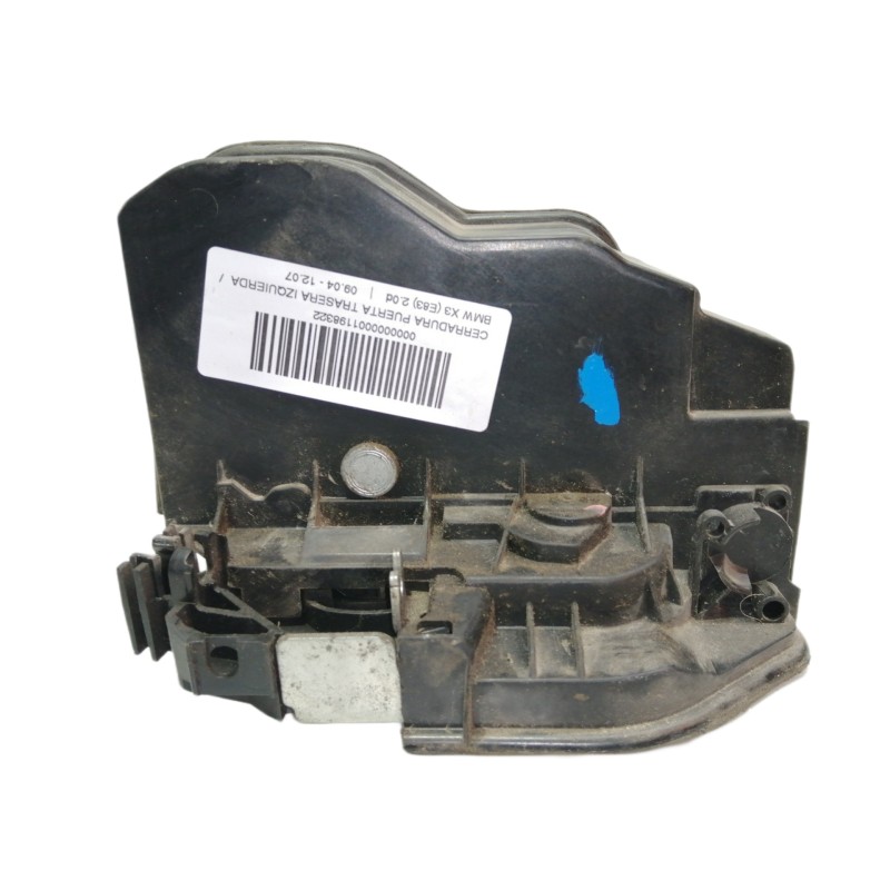 Recambio de cerradura puerta trasera izquierda para bmw x3 (e83) 2.0d referencia OEM IAM 7167075  