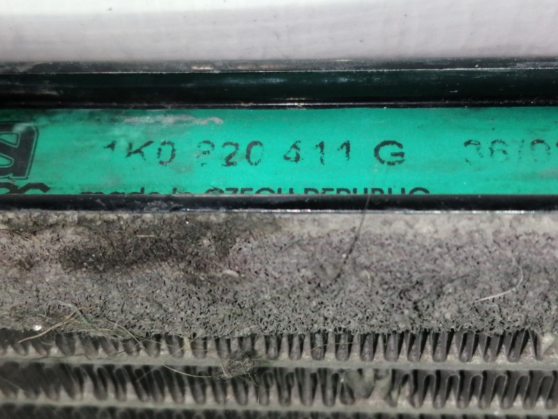 Recambio de condensador / radiador aire acondicionado para volkswagen golf vi (5k1) advance referencia OEM IAM 1K0820411G  