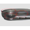 Recambio de paragolpes delantero para chrysler new yorker (lh) básico referencia OEM IAM  460108095634 