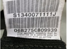 Recambio de cinturon seguridad delantero izquierdo para bmw x3 (e83) 2.0d referencia OEM IAM 34003071B S1340071111J 06B275CB0993 2