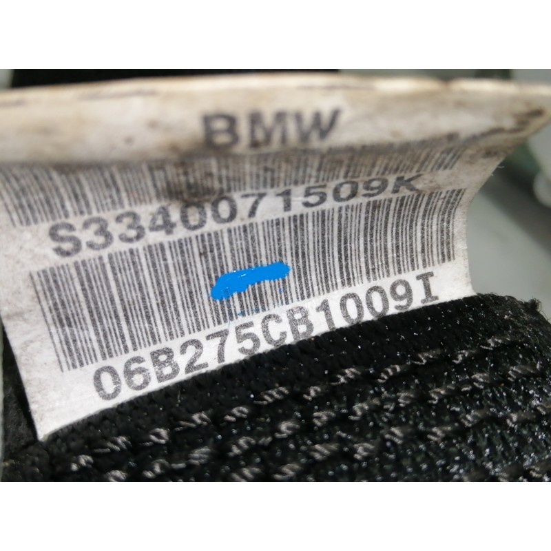Recambio de cinturon seguridad trasero derecho para bmw x3 (e83) 2.0d referencia OEM IAM 33061260B 06B275CB1009I 