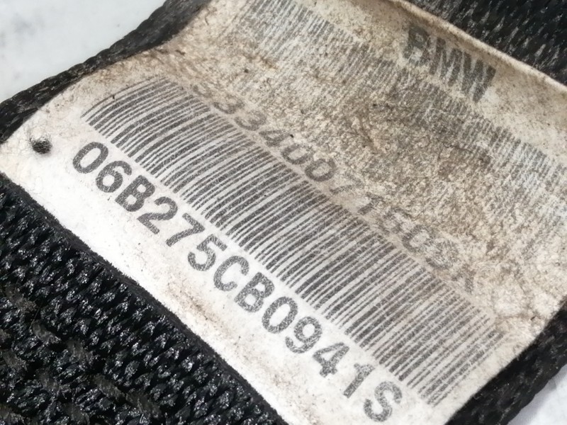 Recambio de cinturon seguridad trasero izquierdo para bmw x3 (e83) 2.0d referencia OEM IAM 33061260B  
