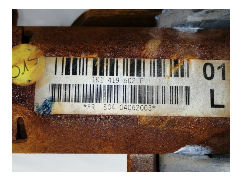 Recambio de columna direccion para volkswagen golf v berlina (1k1) trendline referencia OEM IAM 1K1419502P 1K0971616D 522321 / 5