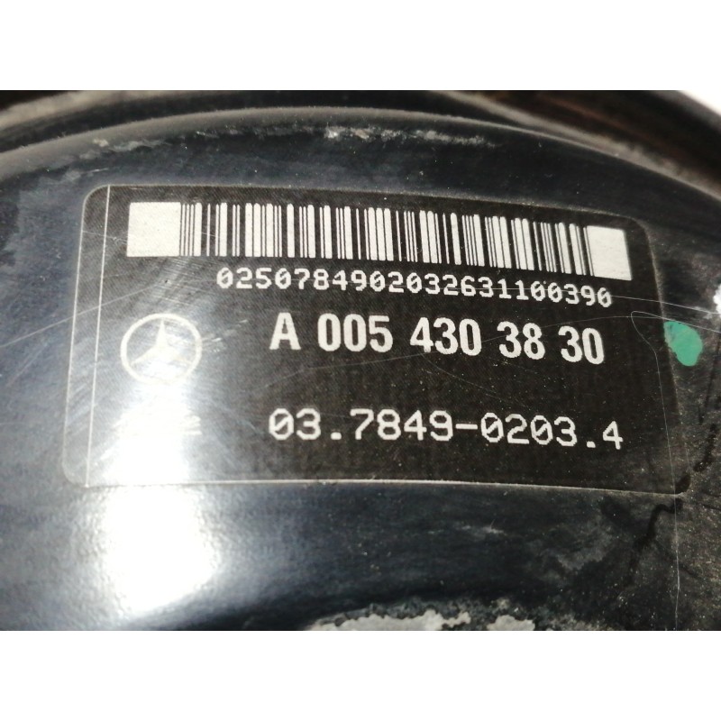 Recambio de servofreno para mercedes-benz clase c (w203) berlina 200 cdi (203.004) referencia OEM IAM A0054303830 03784902034 