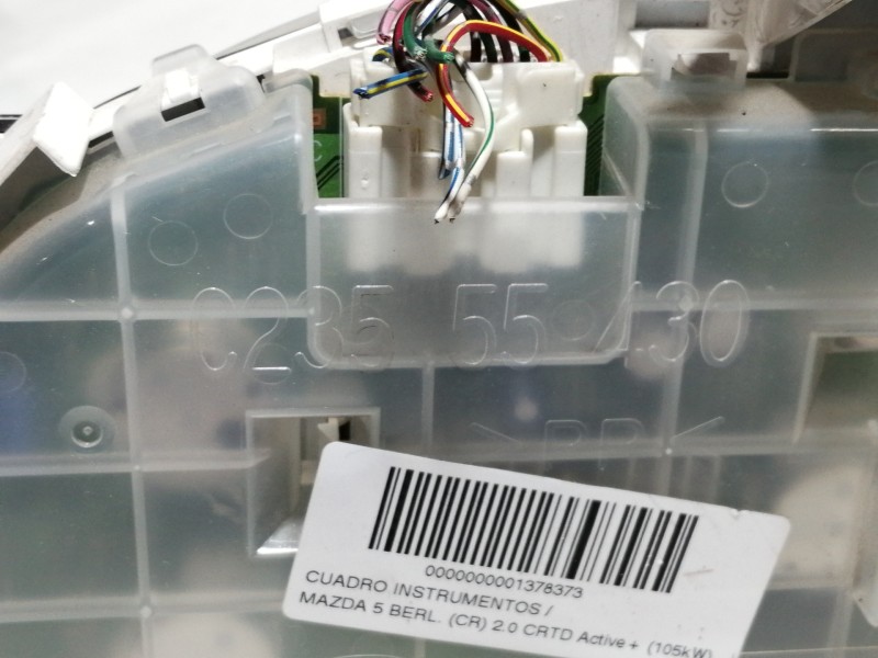 Recambio de cuadro instrumentos para mazda 5 berl. (cr) 2.0 crtd active+ (105kw) referencia OEM IAM C23555430  
