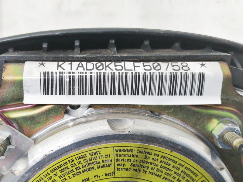Recambio de airbag delantero izquierdo para kia sportage td (5-ptas.) referencia OEM IAM KCAK4W3QFSI K1AD05K5LF50758 KDAK5L5FBX0