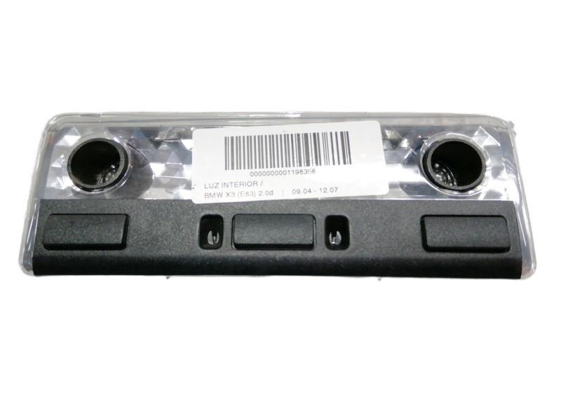 Recambio de luz interior para bmw x3 (e83) 2.0d referencia OEM IAM 63316962046  