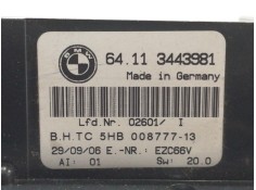 Recambio de mando calefaccion / aire acondicionado para bmw x3 (e83) 2.0d referencia OEM IAM 64113443981 5HB00877713 EZC66V  2