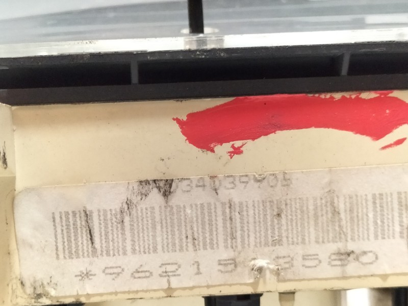 Recambio de cuadro instrumentos para peugeot 106 (s1) referencia OEM IAM 9621513580  