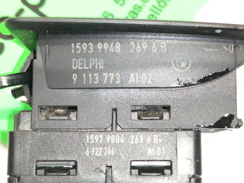 Recambio de mando elevalunas delantero izquierdo para bmw x3 (e83) 2.0d referencia OEM IAM 6922244  