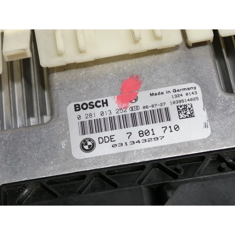 Recambio de centralita motor uce para bmw serie 1 berlina (e81/e87) 2.0 16v diesel cat referencia OEM IAM 0281013252 DDE7801710 