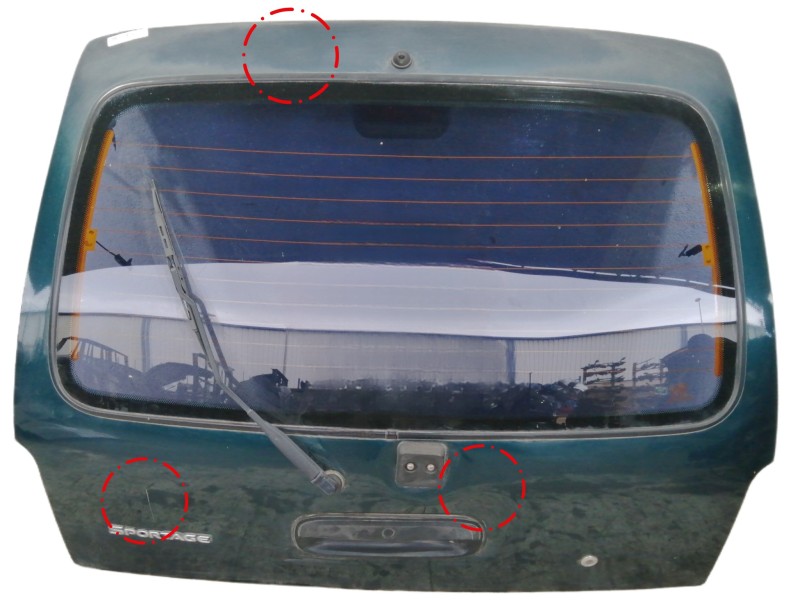 Recambio de porton trasero para kia sportage td (5-ptas.) referencia OEM IAM COMPLETO  