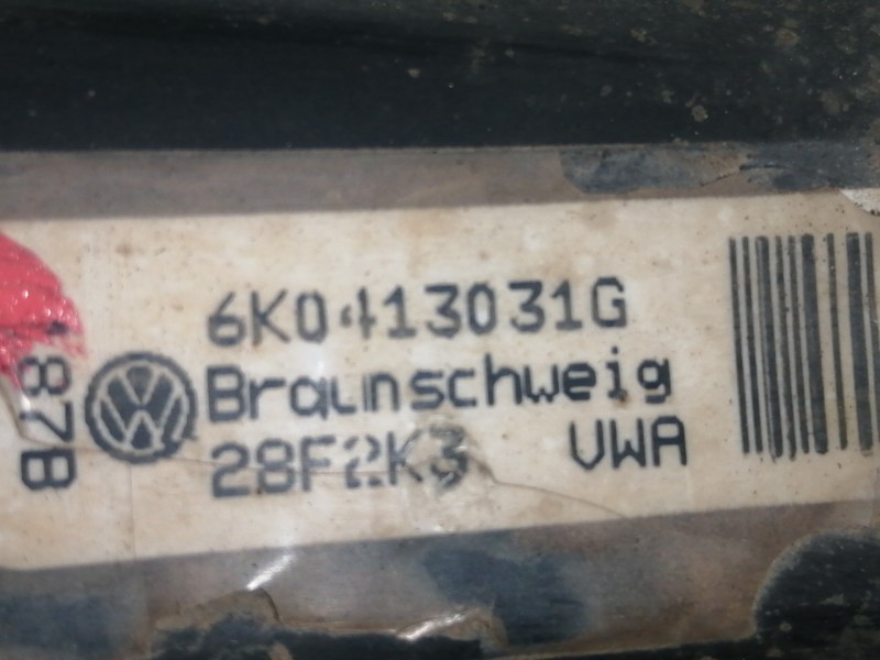 Recambio de amortiguador delantero derecho para seat inca 1.9 sdi referencia OEM IAM 6K0413031G  