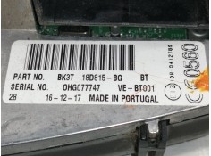 Recambio de sistema audio / radio cd para ford transit kombi (ttg) 350 l3 referencia OEM IAM BK3T18D815BG   2