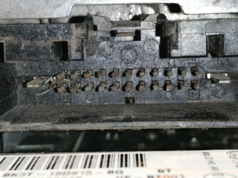 Recambio de sistema audio / radio cd para ford transit kombi (ttg) 350 l3 referencia OEM IAM BK3T18D815BG  